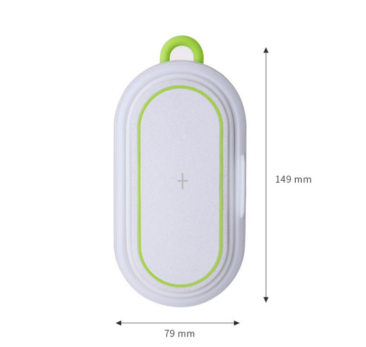 HHN28 Mobile Phone Wireless Charger With Camping Led Light Two Modes Of Charging Led Night Light Lamp Outdoor Emergency Light