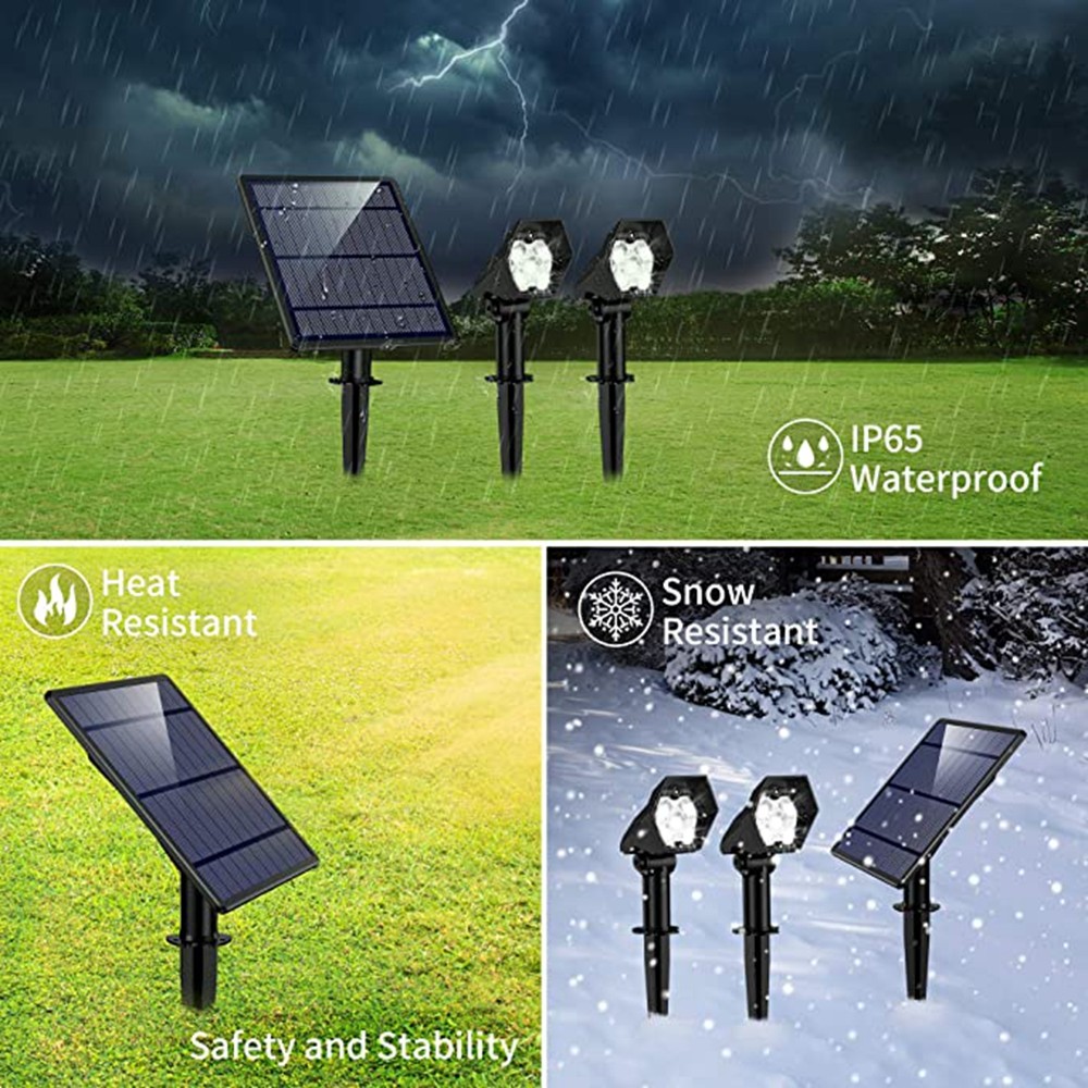 HH193 IP65 Outdoor Garden Solar LED Lamps Wall Lights LED Solar Lights Outdoor Waterproof Solar Flood Lights Outdoor Waterproof LED