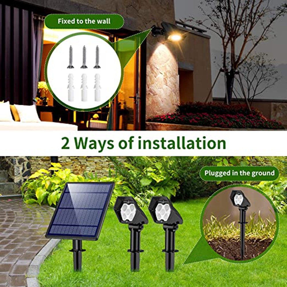 HH193 IP65 Outdoor Garden Solar LED Lamps Wall Lights LED Solar Lights Outdoor Waterproof Solar Flood Lights Outdoor Waterproof LED