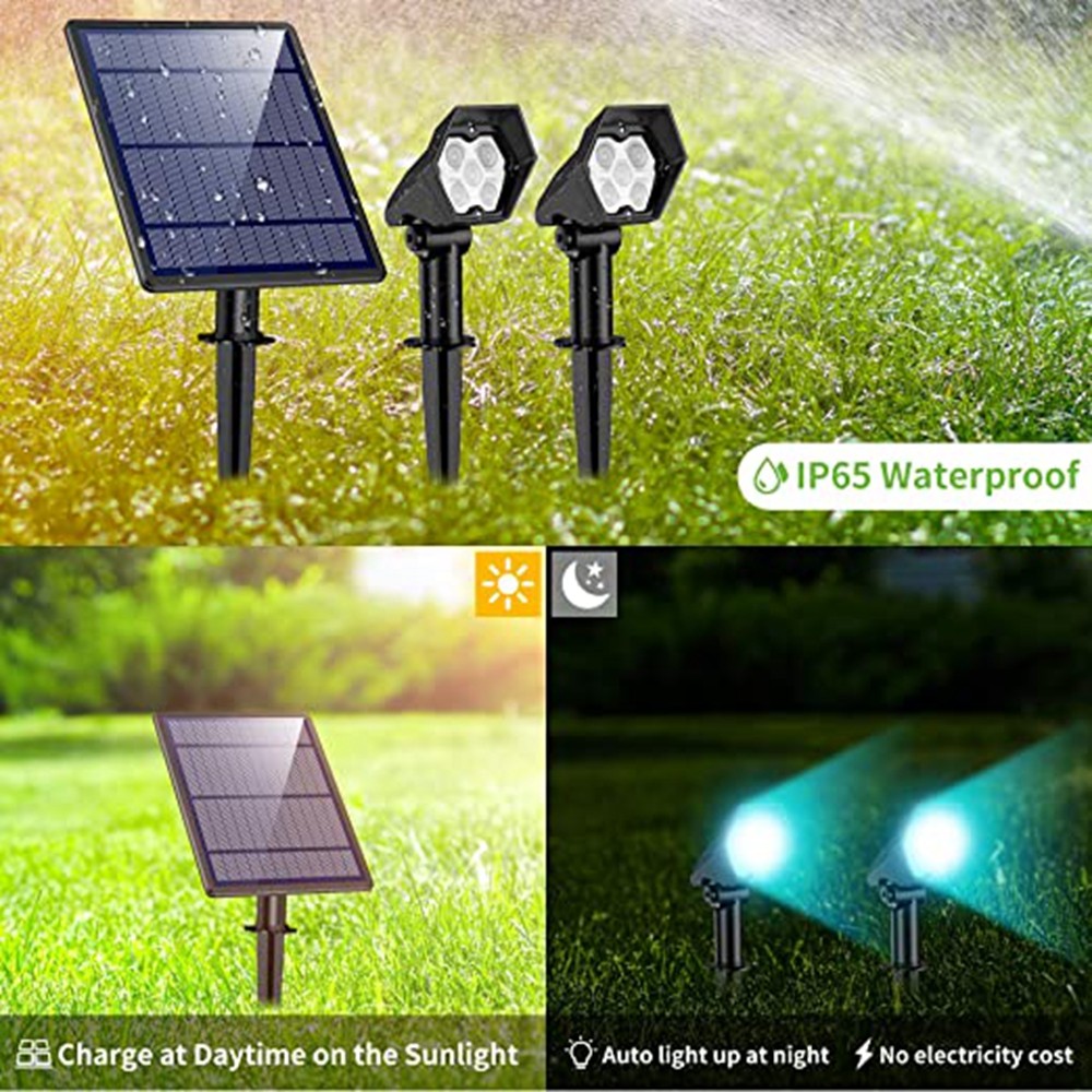 HH193 IP65 Outdoor Garden Solar LED Lamps Wall Lights LED Solar Lights Outdoor Waterproof Solar Flood Lights Outdoor Waterproof LED