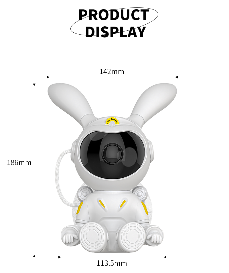 HH-518 Space Bunny Starry Sky Light