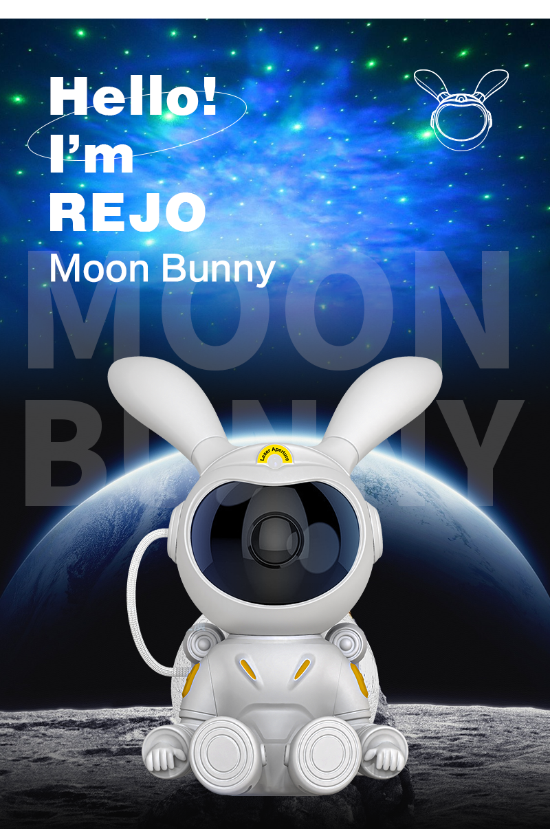 HH-518 Space Bunny Starry Sky Light