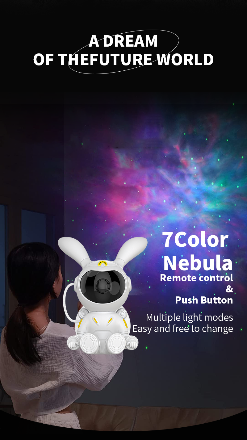 HH-518 Space Bunny Starry Sky Light