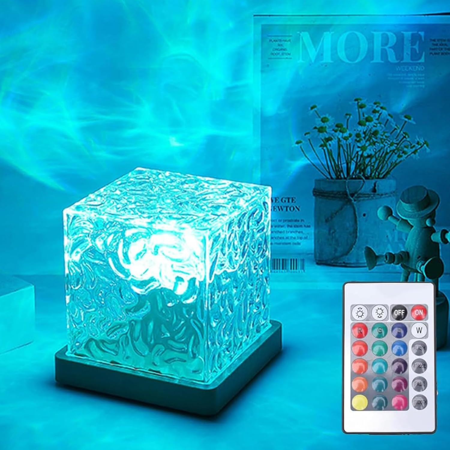 HHN-1636 Water ocean Ripple wave Led Decor Night Light