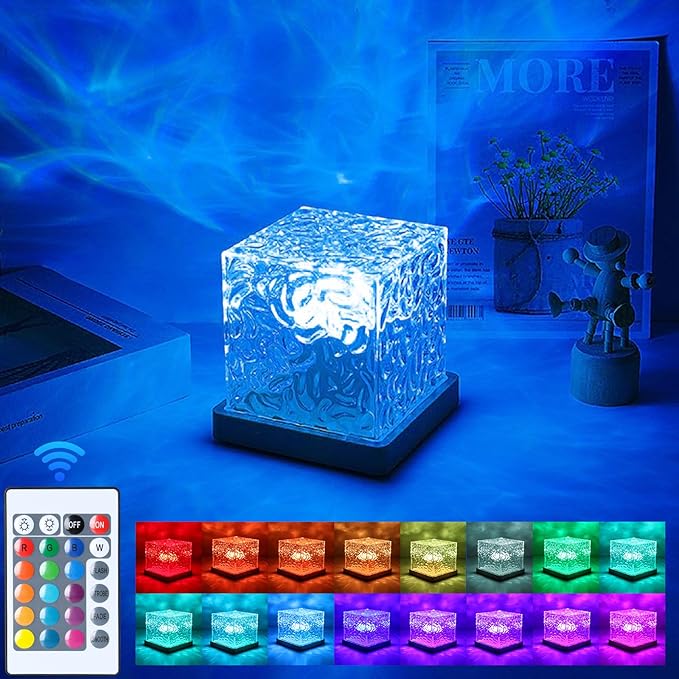 HHN-1636 Water ocean Ripple wave Led Decor Night Light