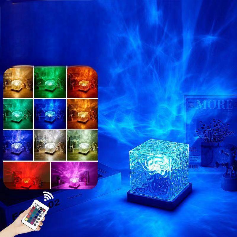 HHN-1636 Water ocean Ripple wave Led Decor Night Light