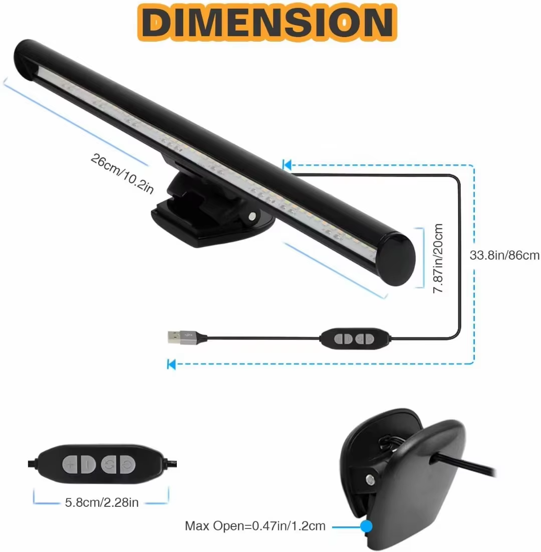 HHT-1804 Clip-on Computer Light