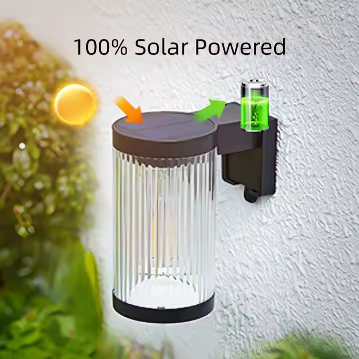 HH-F248B Solar Garden Wall Light