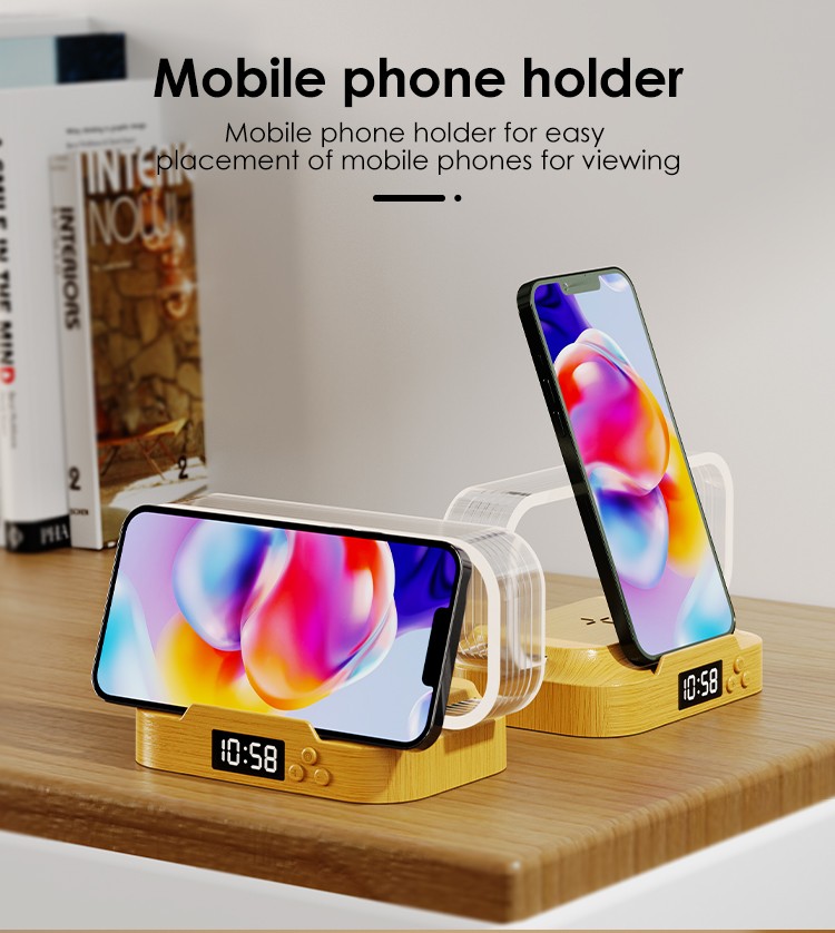 HHN-1707-WR06C LED Wireless Charging Table Lamp