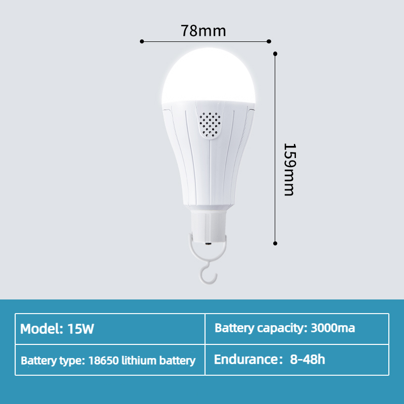 HHE-1101 Double Cell LED Emergency Light Bulb