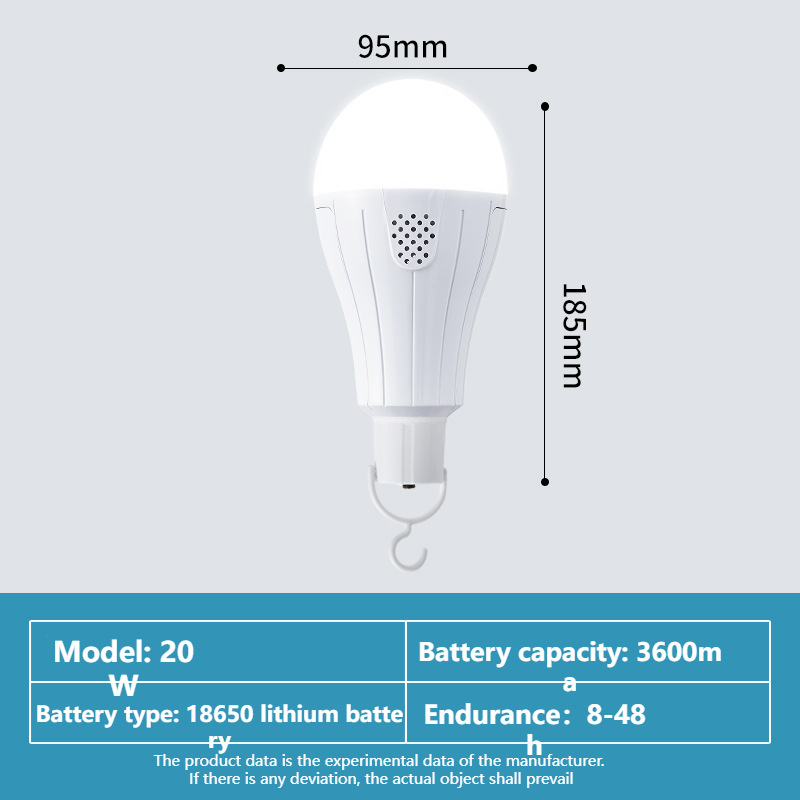 HHE-1101 Double Cell LED Emergency Light Bulb