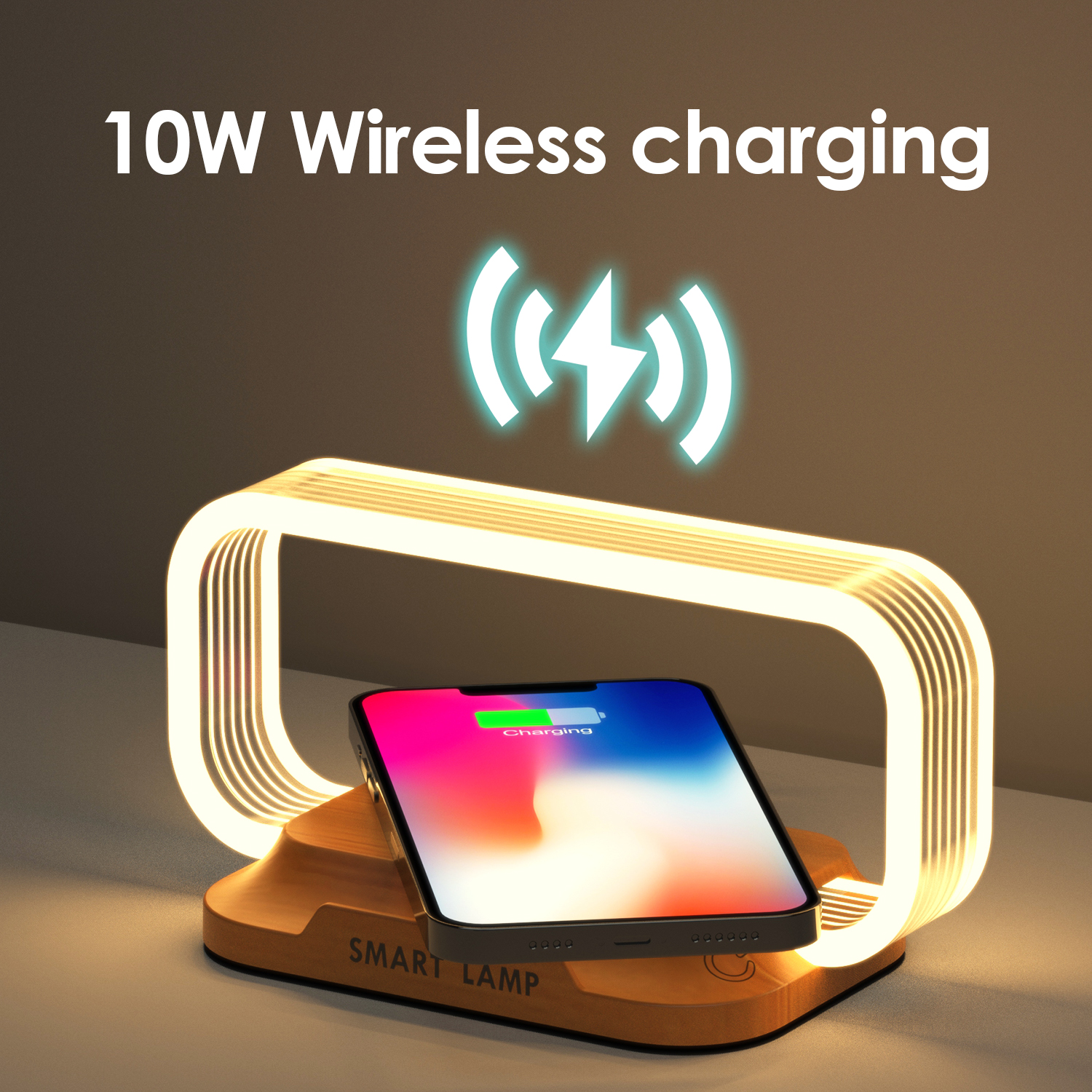 HHN-1706 Wireless Charging Night Light