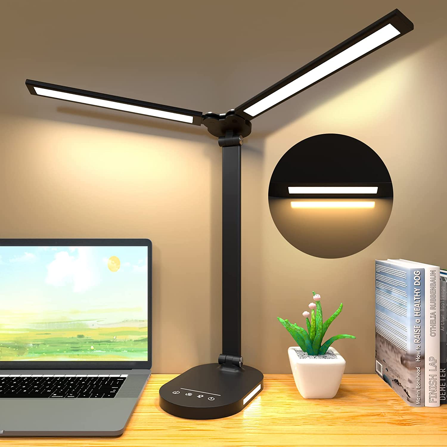 HHT-1528 Dimmable Eye-friendly Table Lamp