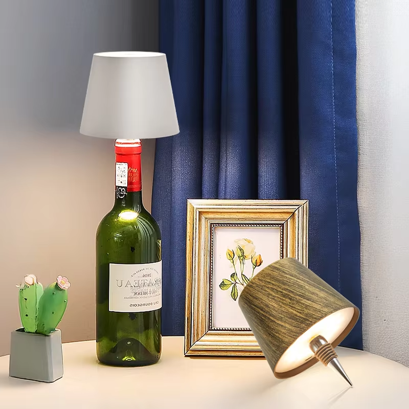 HHN-1829 LED Wine Bottle Head Night Light