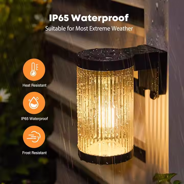 HH-F248B Solar Garden Wall Light