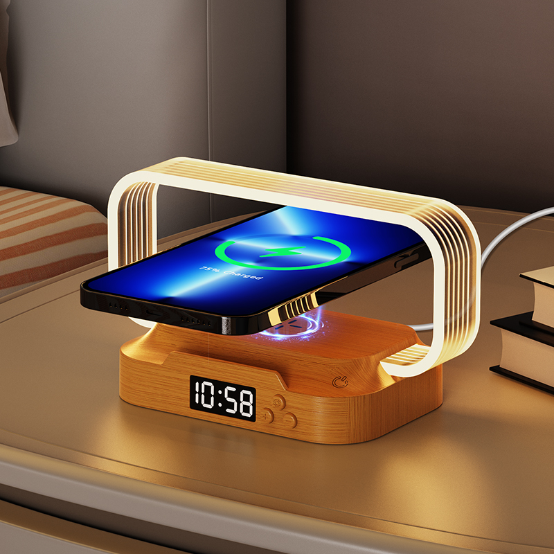 HHN-1707-WR06C LED Wireless Charging Table Lamp