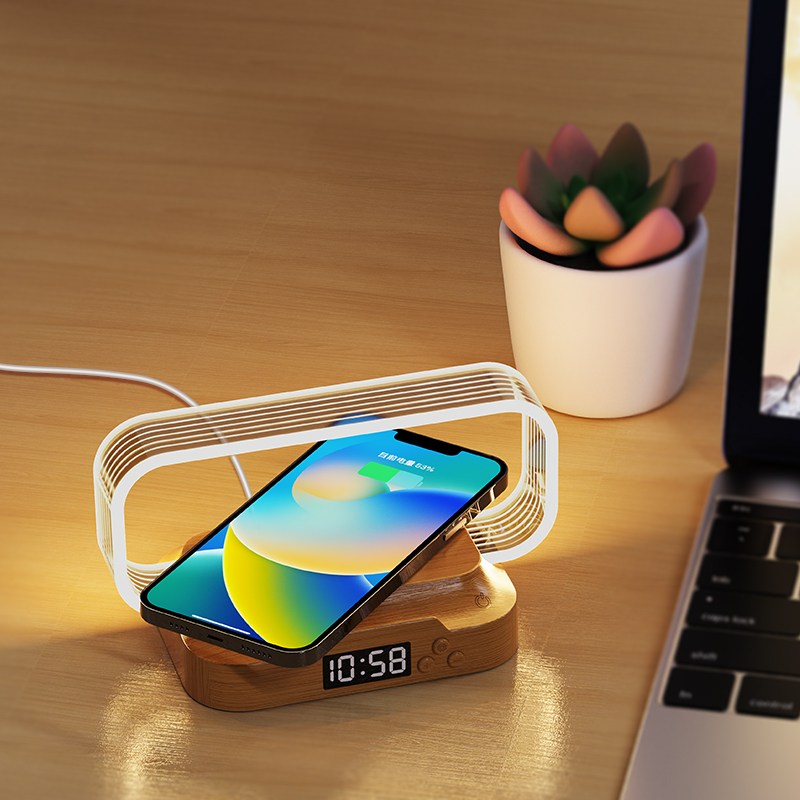 HHN-1707-WR06C LED Wireless Charging Table Lamp